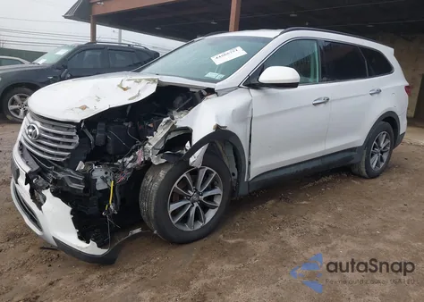 2017 Hyundai Santa Fe Se from USA, damaged, VIN KM8SMDHF5HU169945